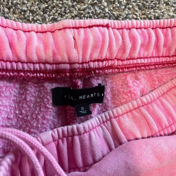 Pacsun (La Hearts) Pink Sweatpants Size Small - Picture 2 of 2